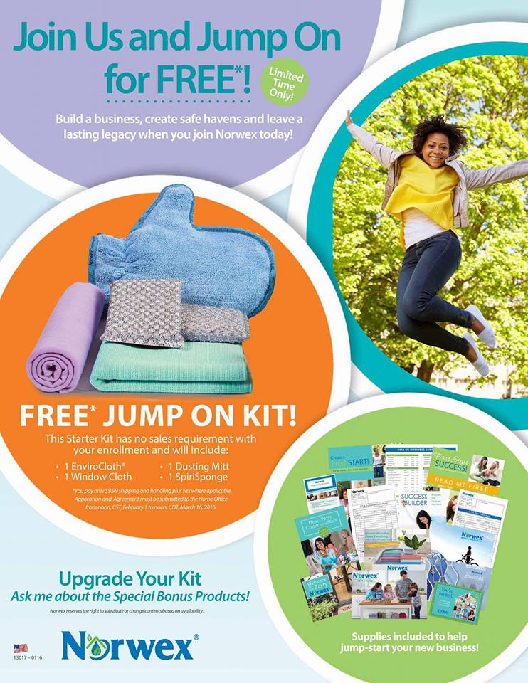 Join Norwex as a consultant for free this month!