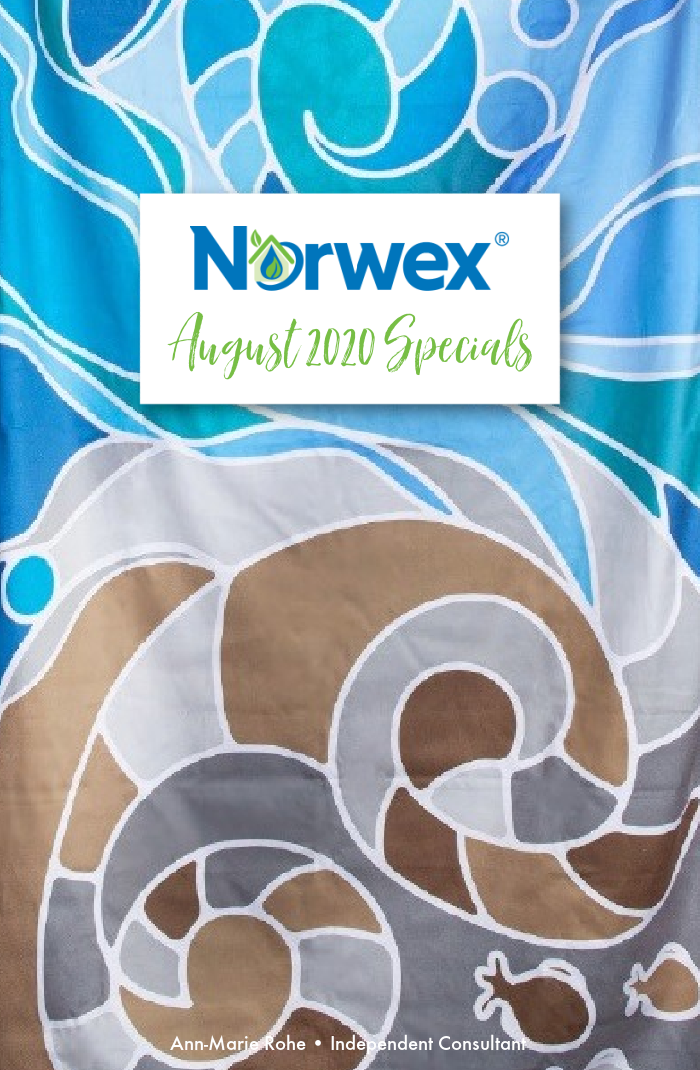 Norwex August 2020 specials for hosts and customers are out! Find out what you can earn hosting a Norwex party with our new fall catalog.