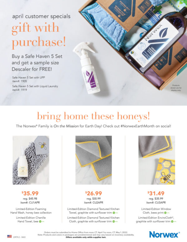 Norwex Fall 2021 New Products - Clean Chaos