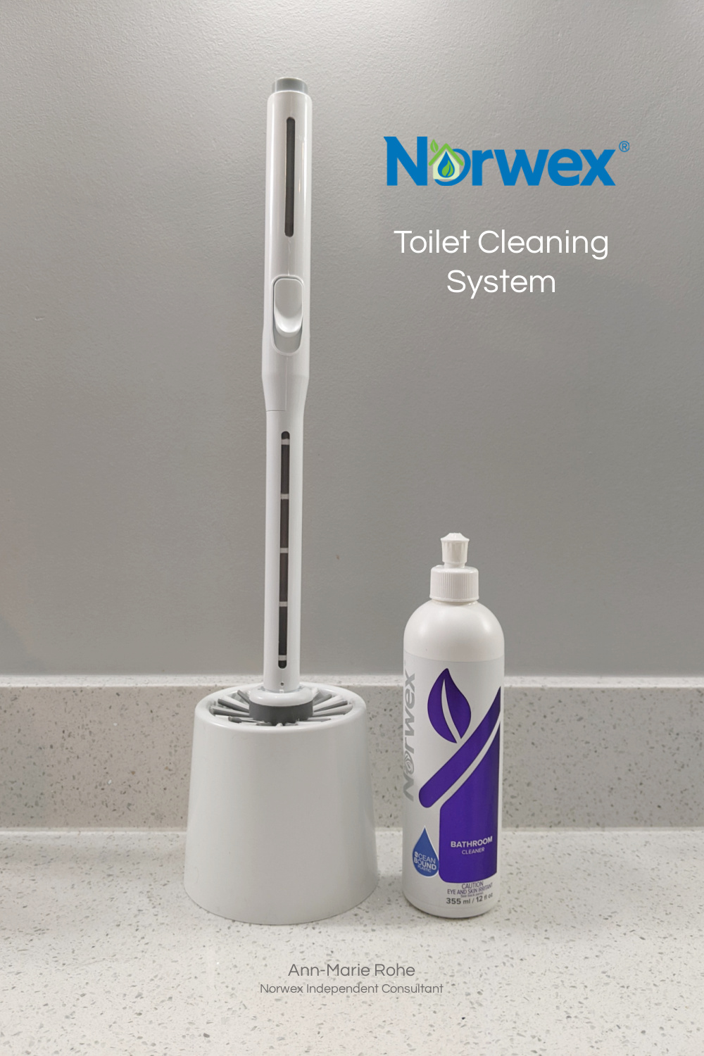 How to Clean Toilets with Norwex